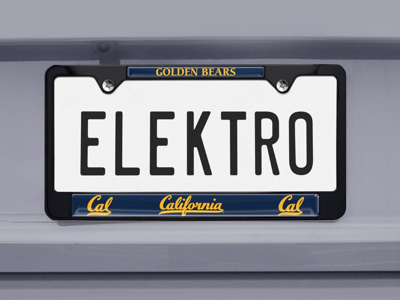 Elektroplate Cal Golden Bears Black License Plate Frame - Image 2